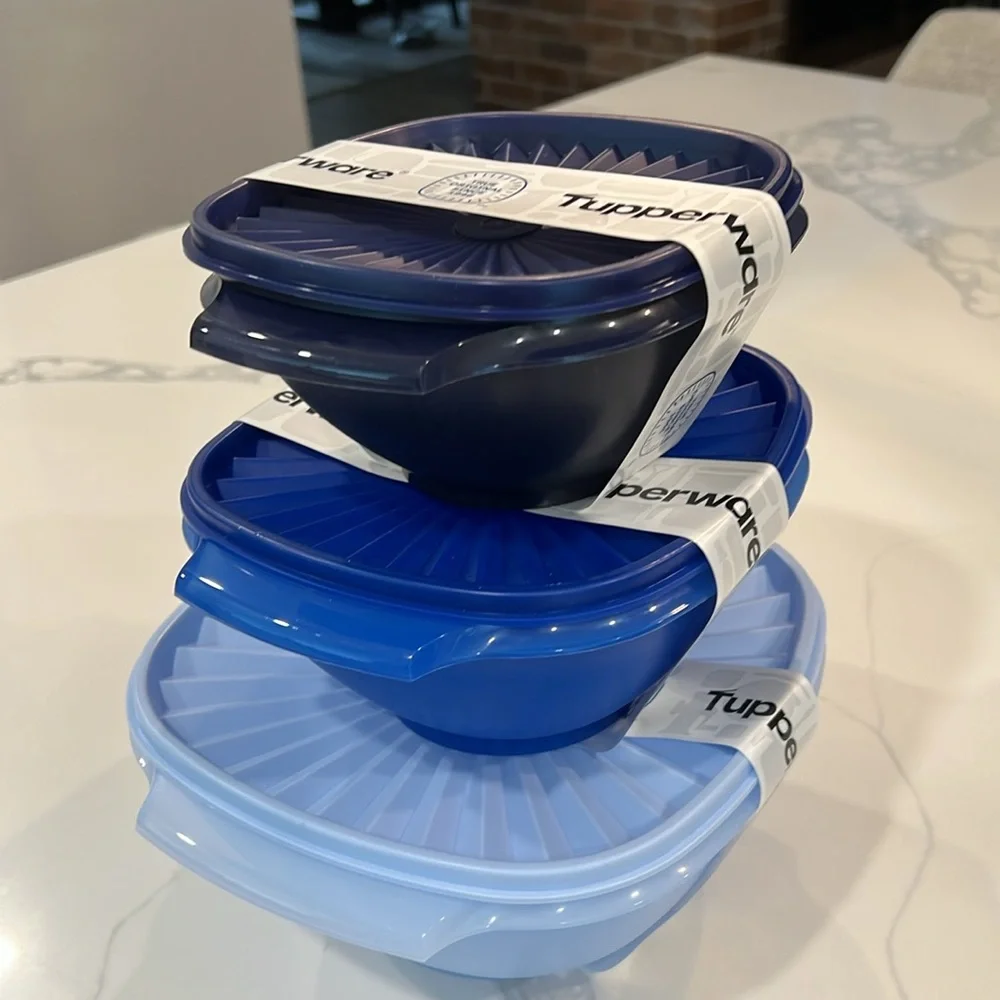 💙 Tupperware Set 3pc.